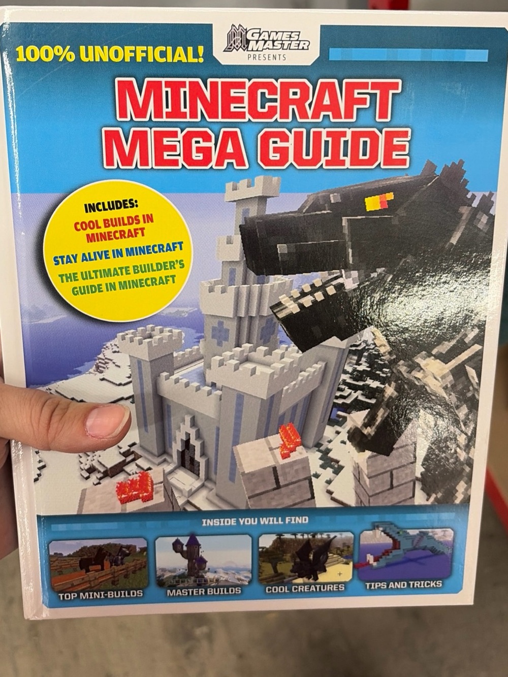 Minecraft Mega Guide Games Master Presents book